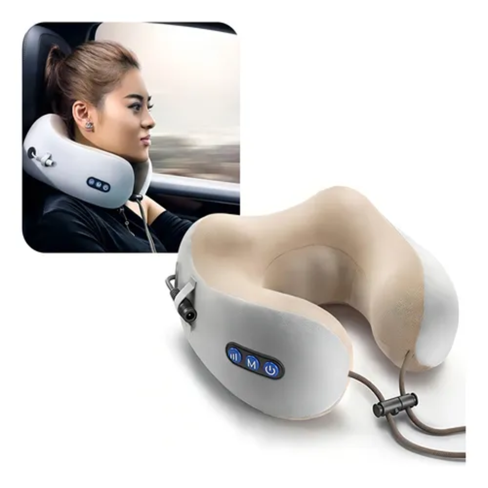 Almohada Masajeadora Eléctrica Cuello