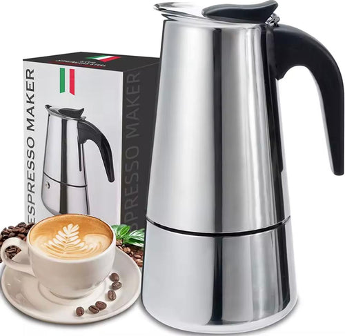 CAFETERA ITALIANA MOKA ESPRESSO 9 TAZAS