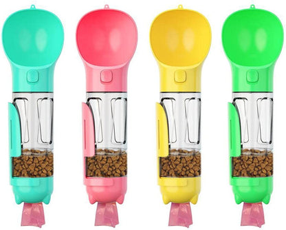 botella multiusos 3 en 1 para mascotas