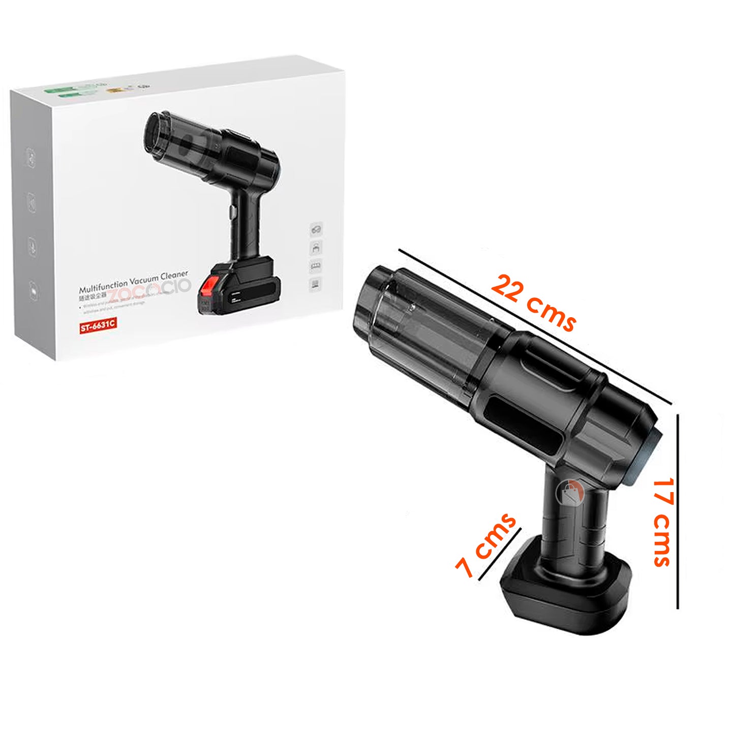 Aspiradora Inalámbrica Para Autos Y Hogar