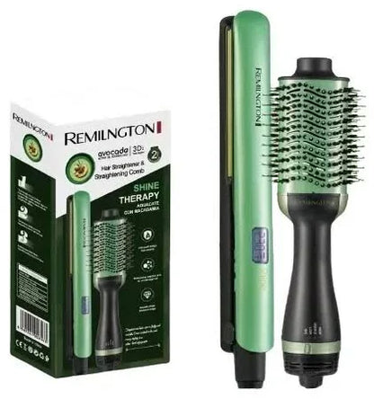 SUPER COMBO CEPILLO Y PLANCHA AGUACATE