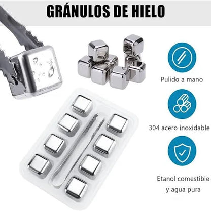 SET DE CUBOS DE HIELO *8 UND