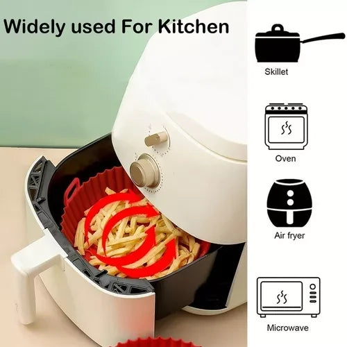 Silicon Air fryer reutilizable de 20 cm