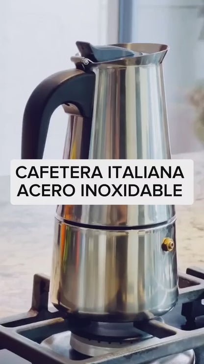 CAFETERA ITALIANA MOKA ESPRESSO 9 TAZAS